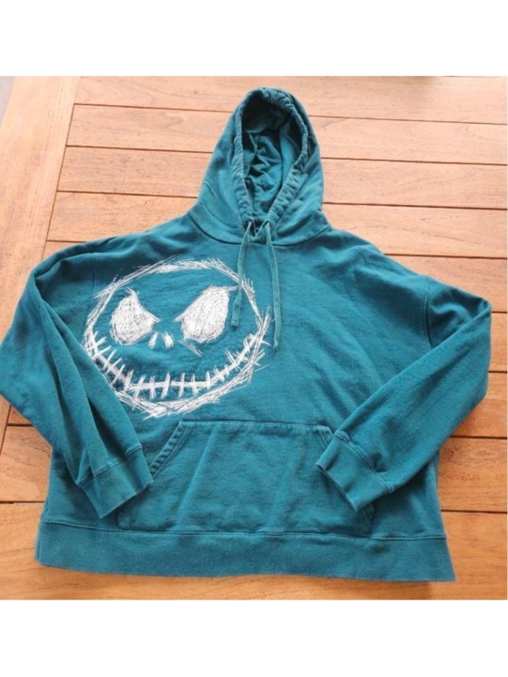 Disney The Nightmare Before Christmas Jack Skellington Hoodie Size XL